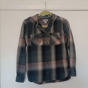 2- Women's Carhartt Button Front Shirts